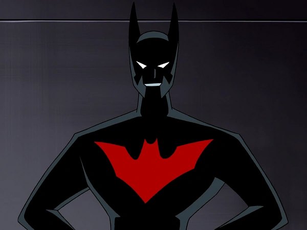 Terry McGinnis in the Batman Beyond batsuit