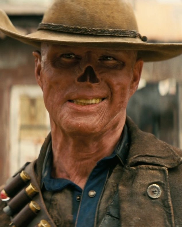 Cooper Howard, the Ghoul, in the Fallout TV series