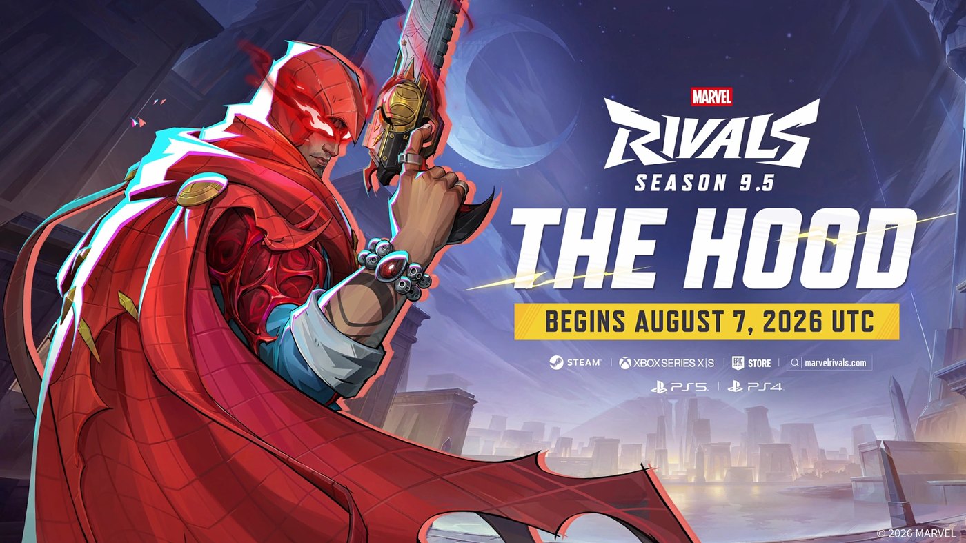 The Hood promotional art for Marvel Rivals Season 9.5