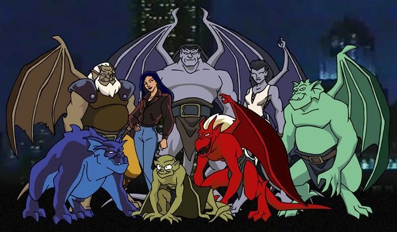 The Manhattan Clan from Disney's 1994 Gargoyles animated series