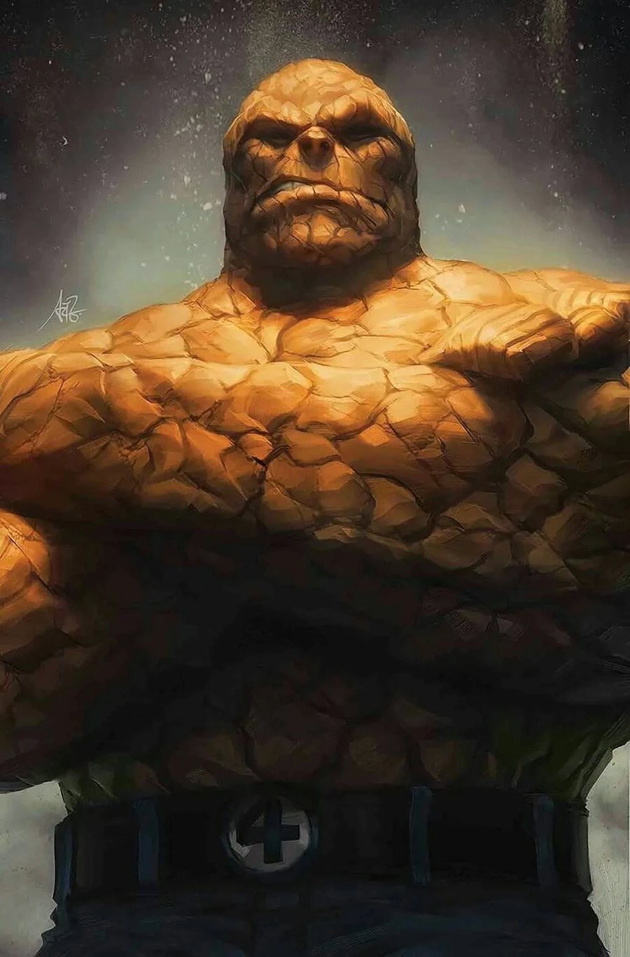 The Thing Ben Grimm rocky strength