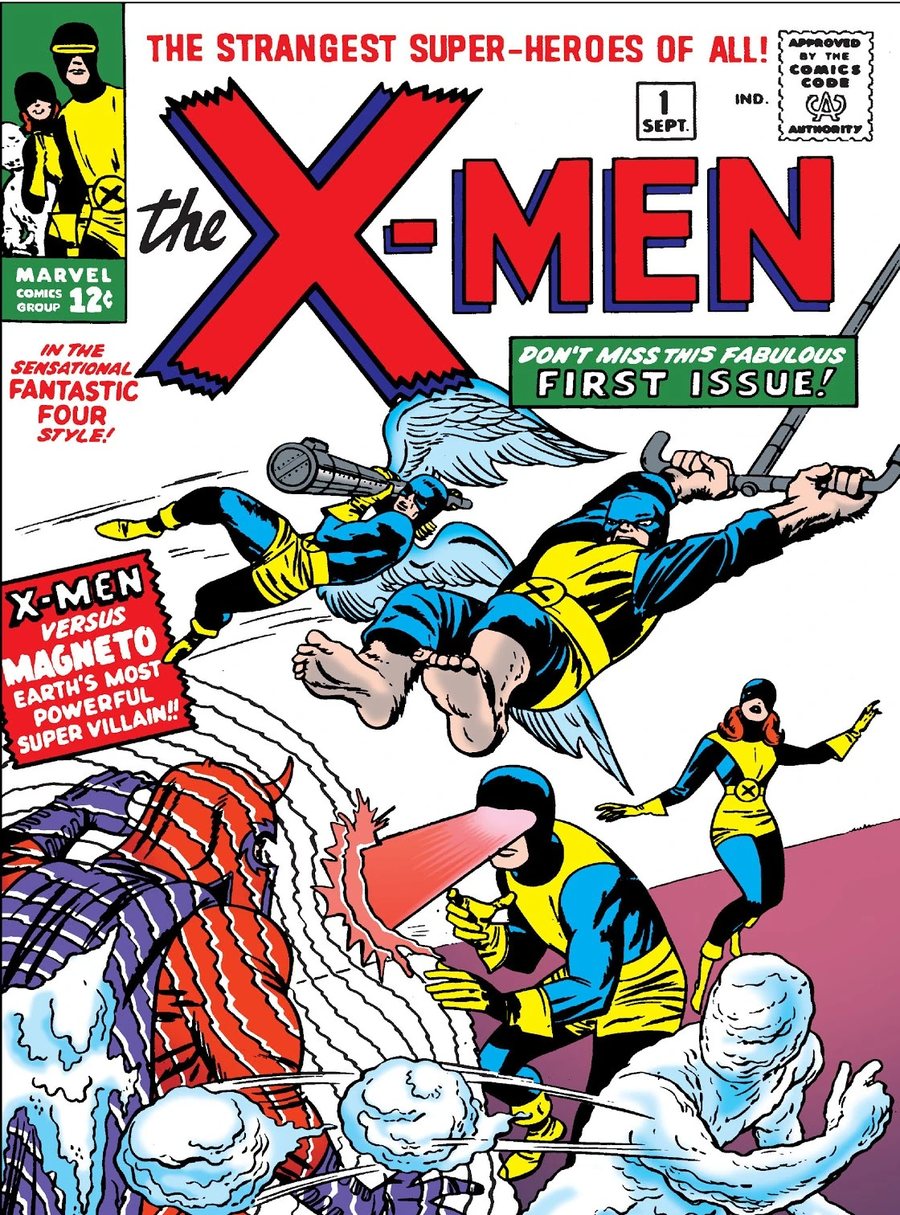 The X-Men #1 (1963), the first appearance of Cyclops