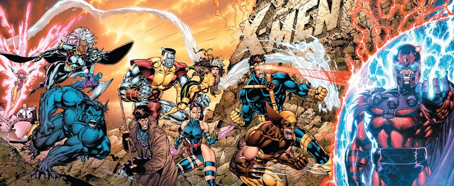 The X-Men in their mainline Marvel incarnation