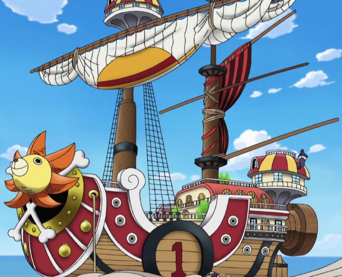 The Thousand Sunny, the Straw Hat Pirates' ship in One Piece