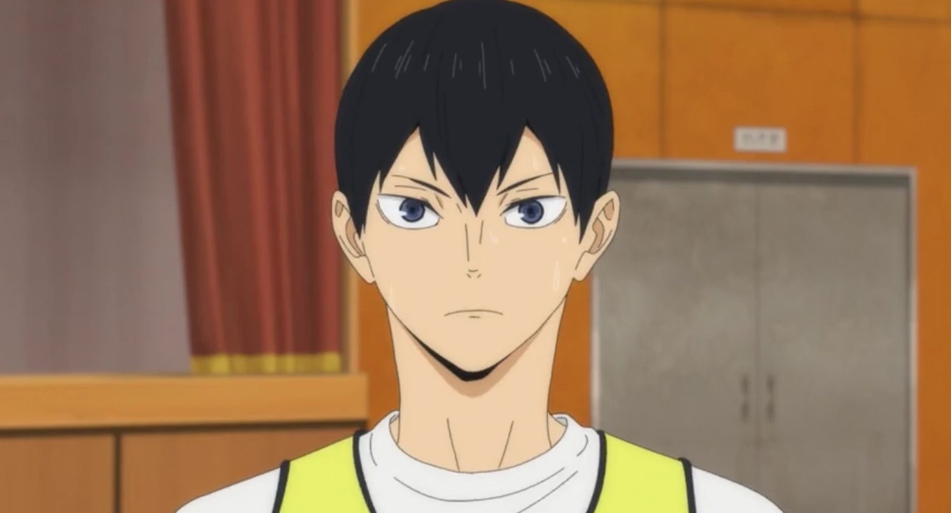Tobio Kageyama of Karasuno High in the Haikyu!! anime