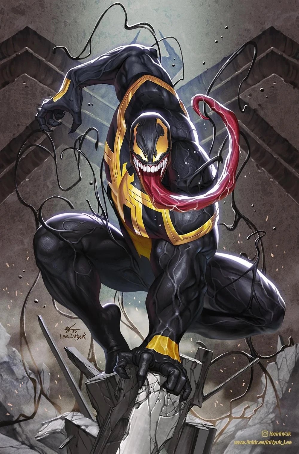 Venom, the symbiote that started the Klyntar franchise