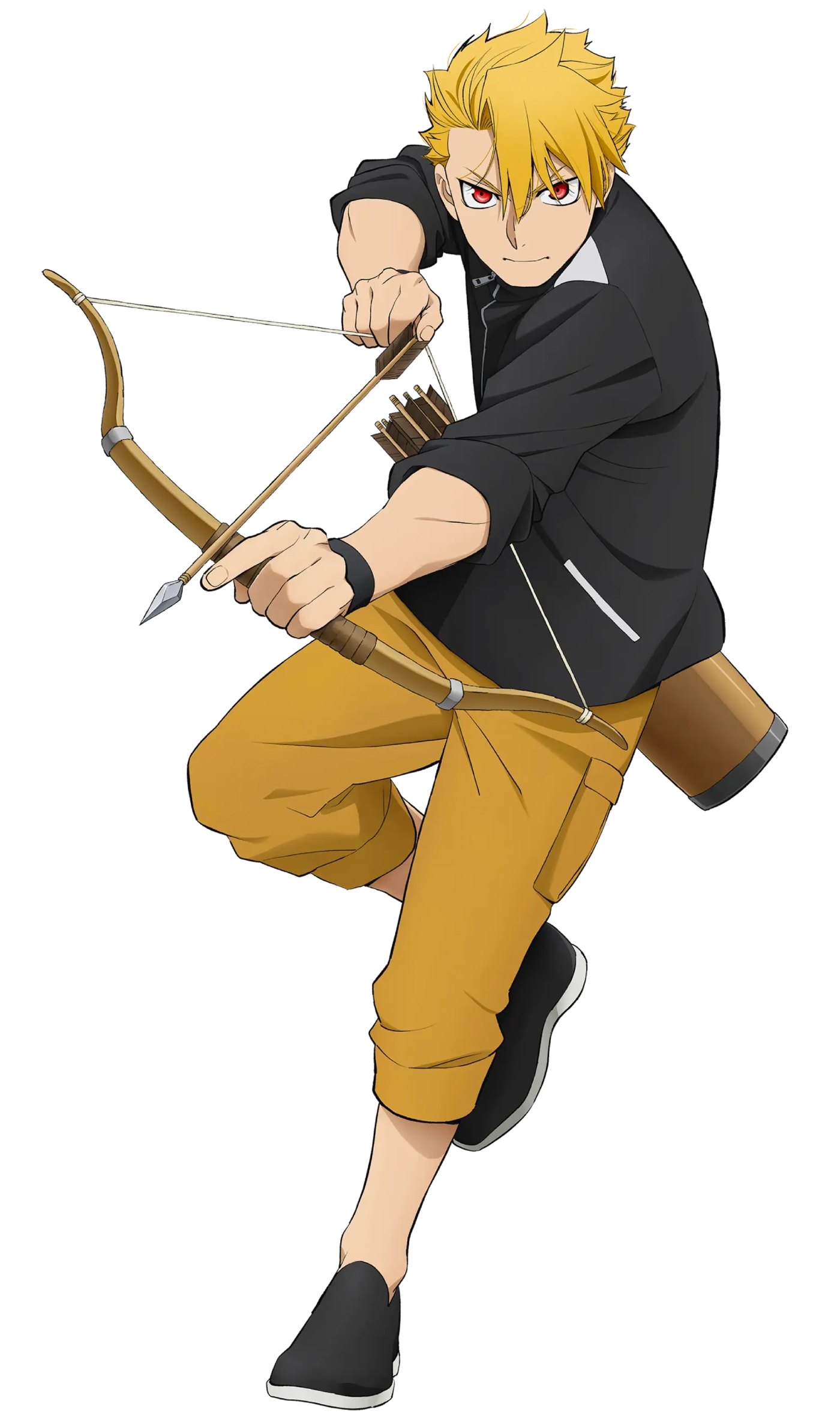 Character design art of Yuru from Daemons of the Shadow Realm