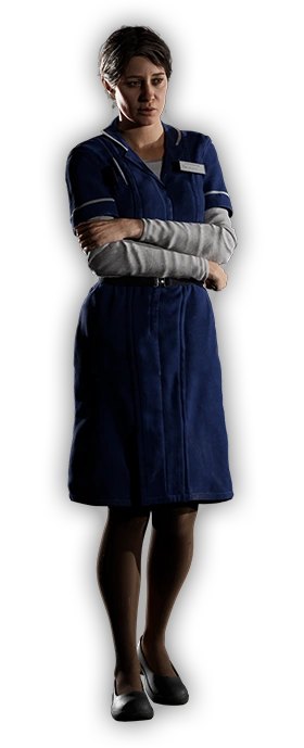 Character artwork of Zoe from Silent Hill: Townfall