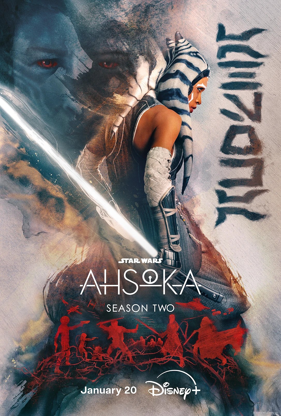 Star Wars: Ahsoka Season 2 official key art poster