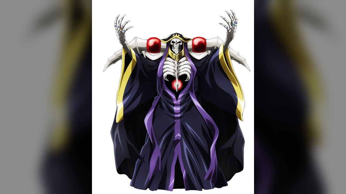 Ainz Ooal Gown, the Sorcerer King and ruler of the Great Tomb of Nazarick