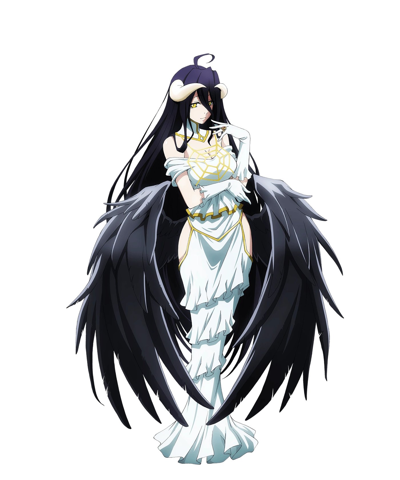 Albedo, the succubus Guardian Overseer