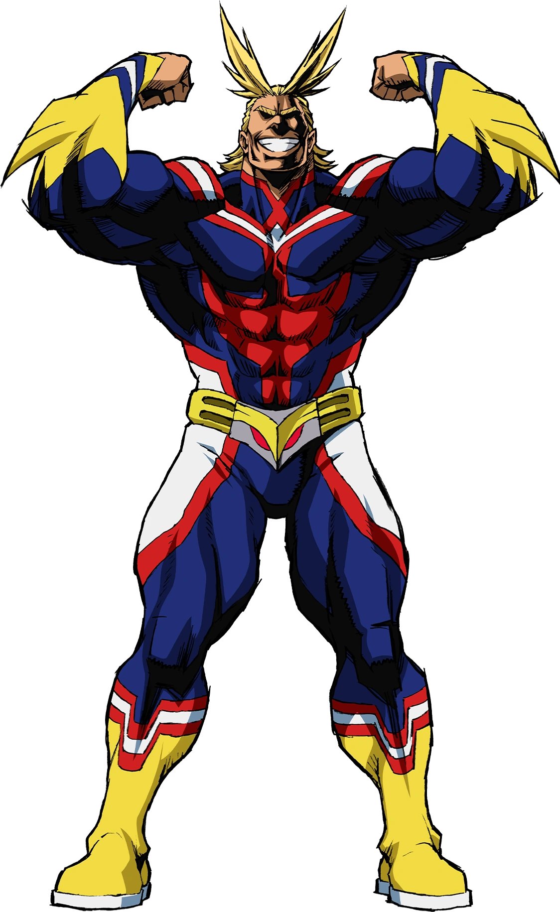 All Might in his Golden Age hero costume