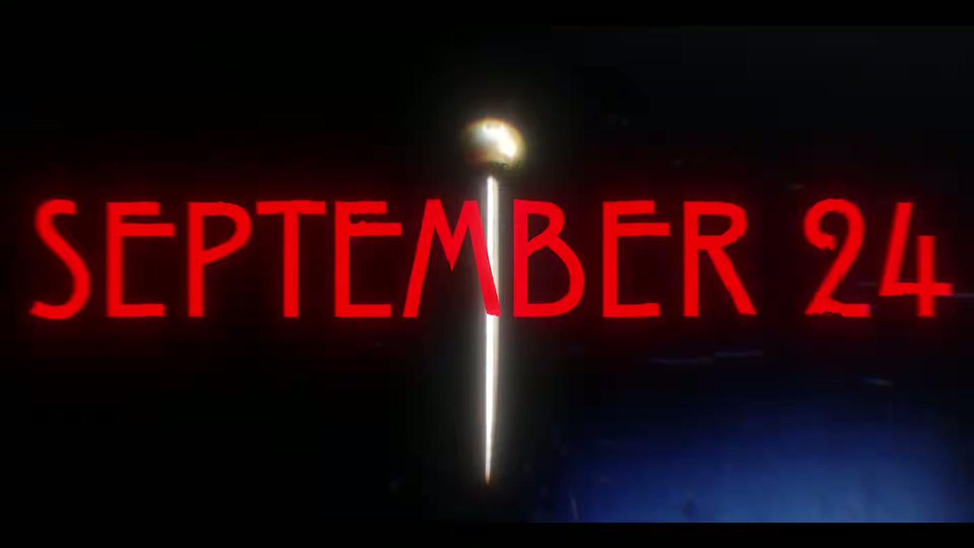 American Horror Story: 13 premiere date card reading September 24