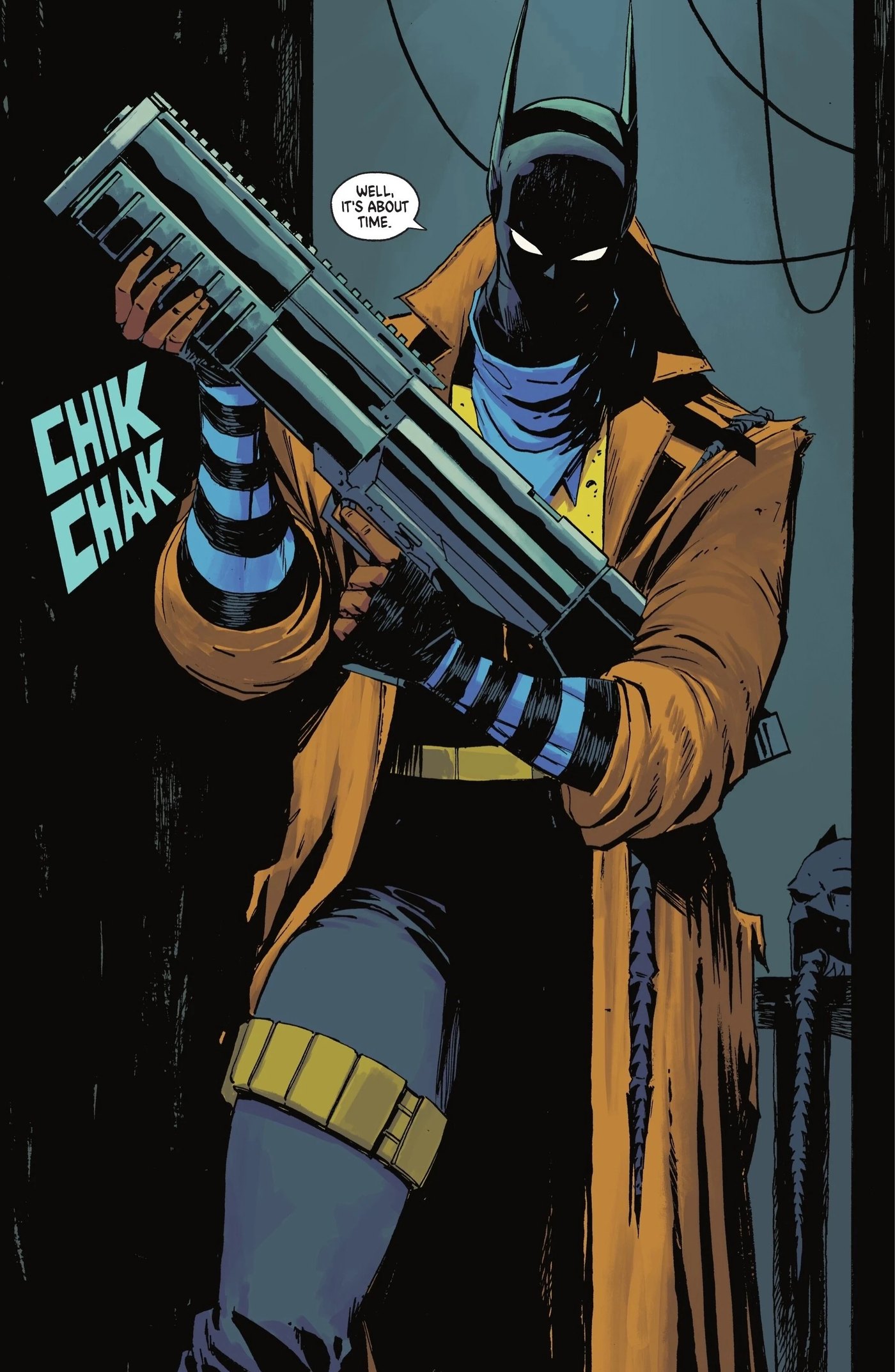 Barbara Gordon as The Bat interior page from Absolute Batman #24