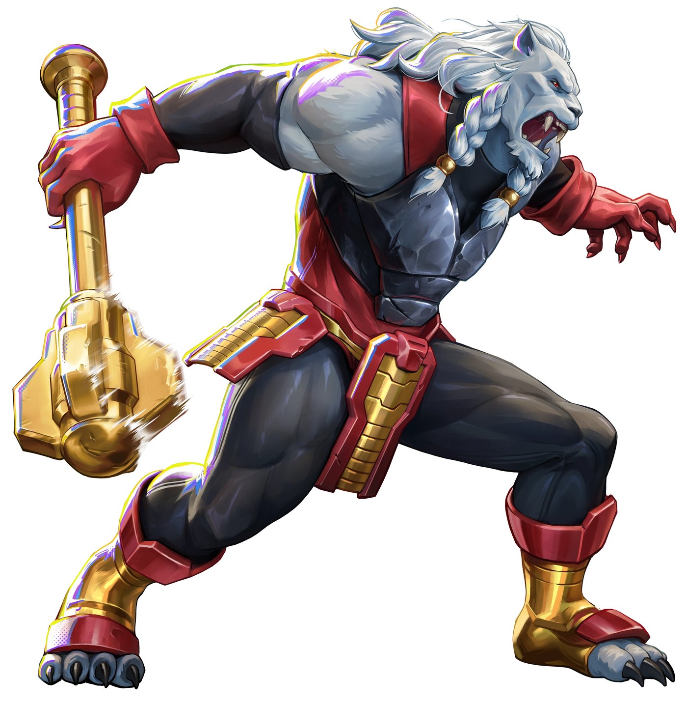 Battle Beast character key art from Invincible VS