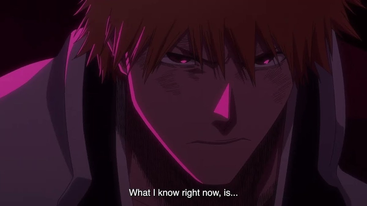 A frame from the official Bleach: Thousand-Year Blood War trailer