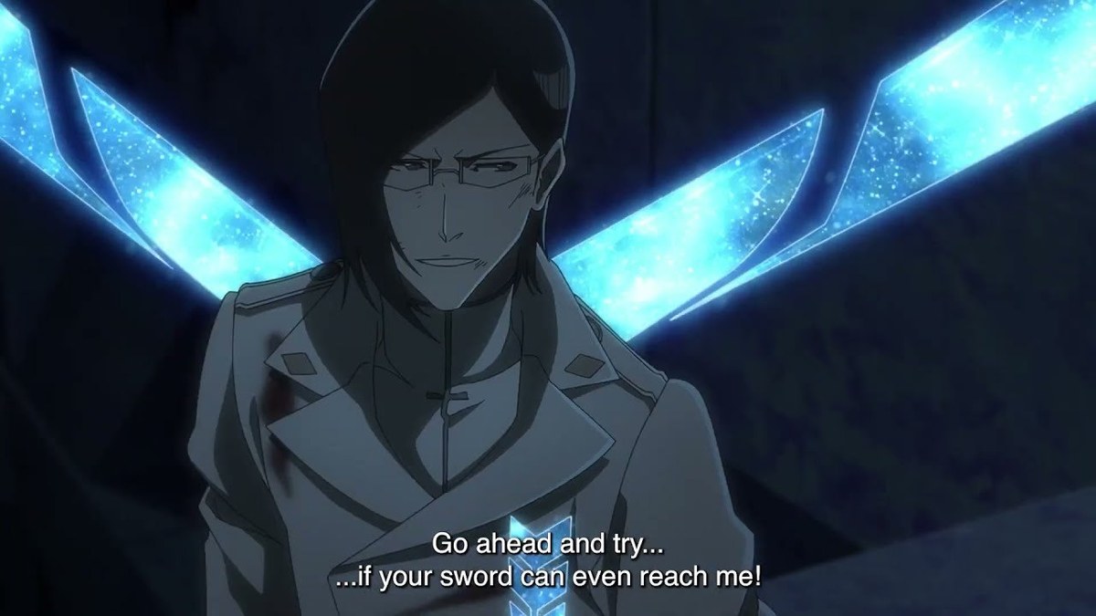 A frame from the official Bleach: Thousand-Year Blood War trailer