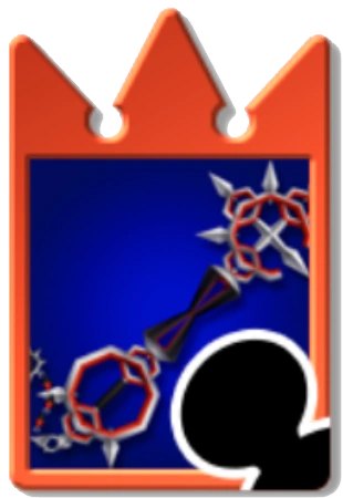 Bond of Flame card art from Kingdom Hearts II