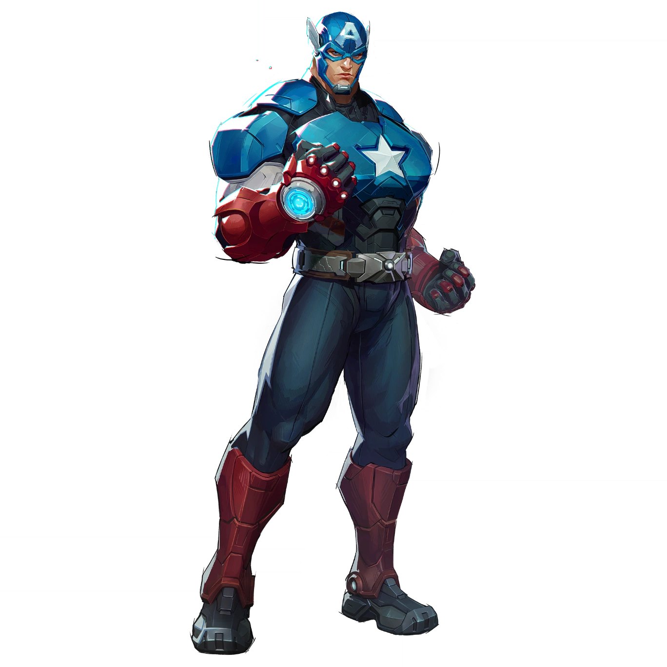 Captain America artwork from Marvel Rivals