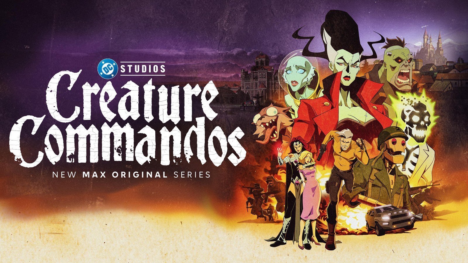 Creature Commandos key art