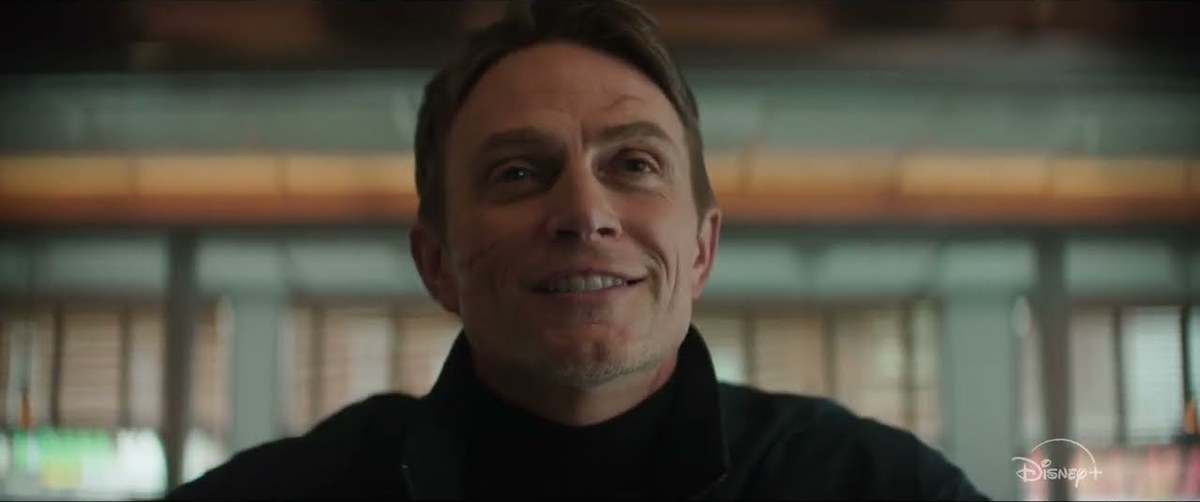 A frame from the official Daredevil: Born Again trailer