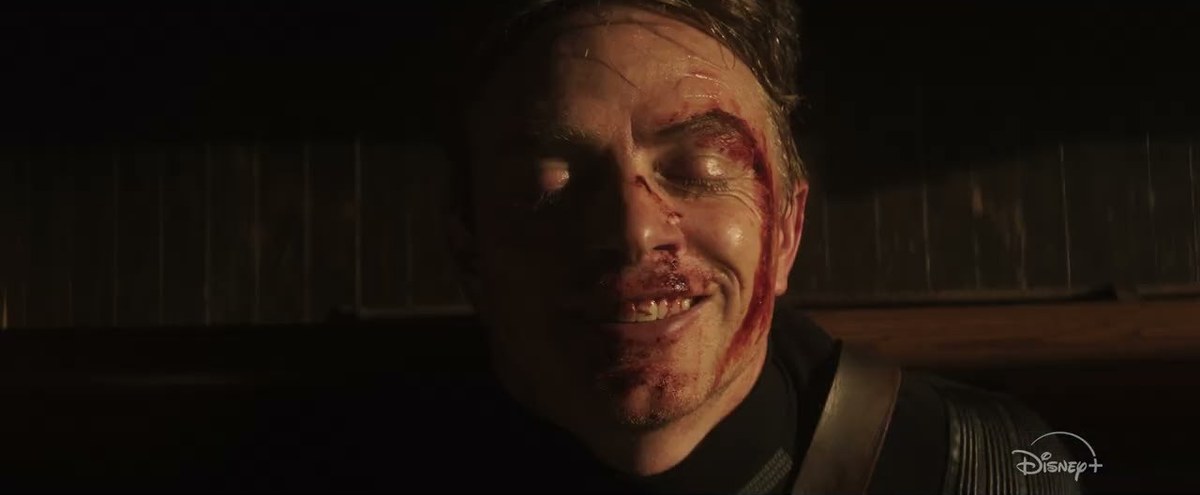 A frame from the official Daredevil: Born Again trailer