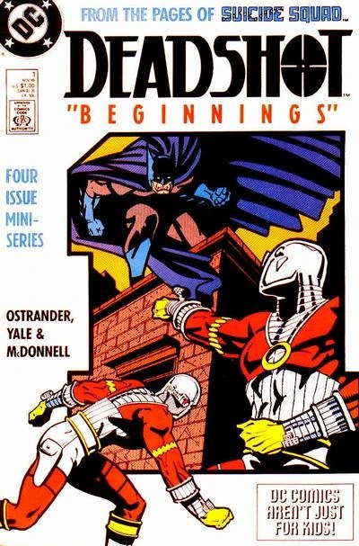 Deadshot #1 cover, the 1988 Ostrander and Kim Yale miniseries