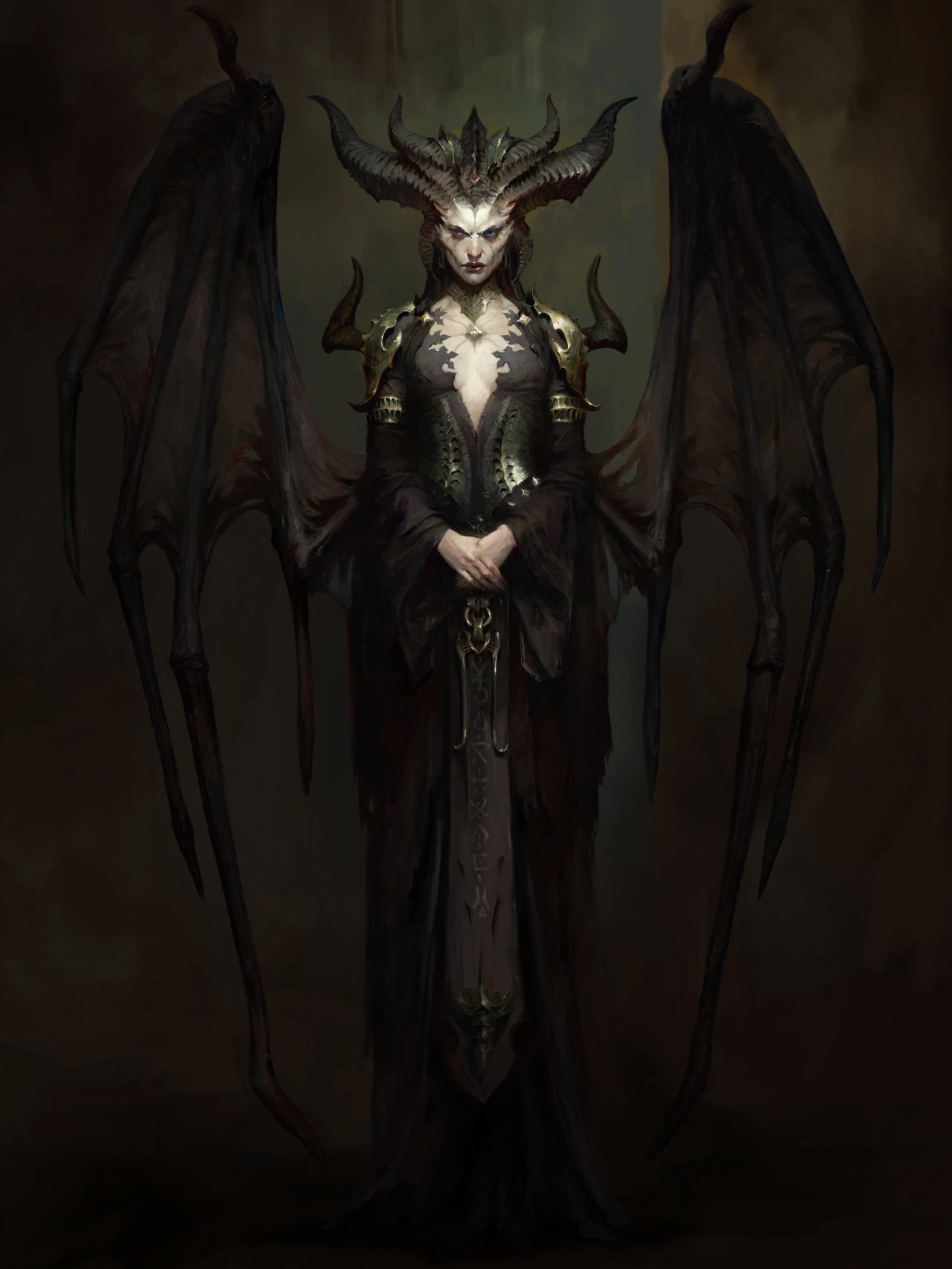 Diablo IV villain Lilith concept art