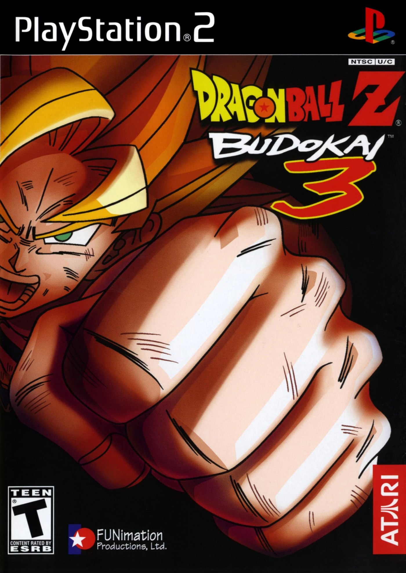 PlayStation 2 box art for Dragon Ball Z: Budokai 3