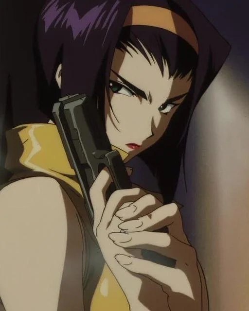 Faye Valentine in Cowboy Bebop