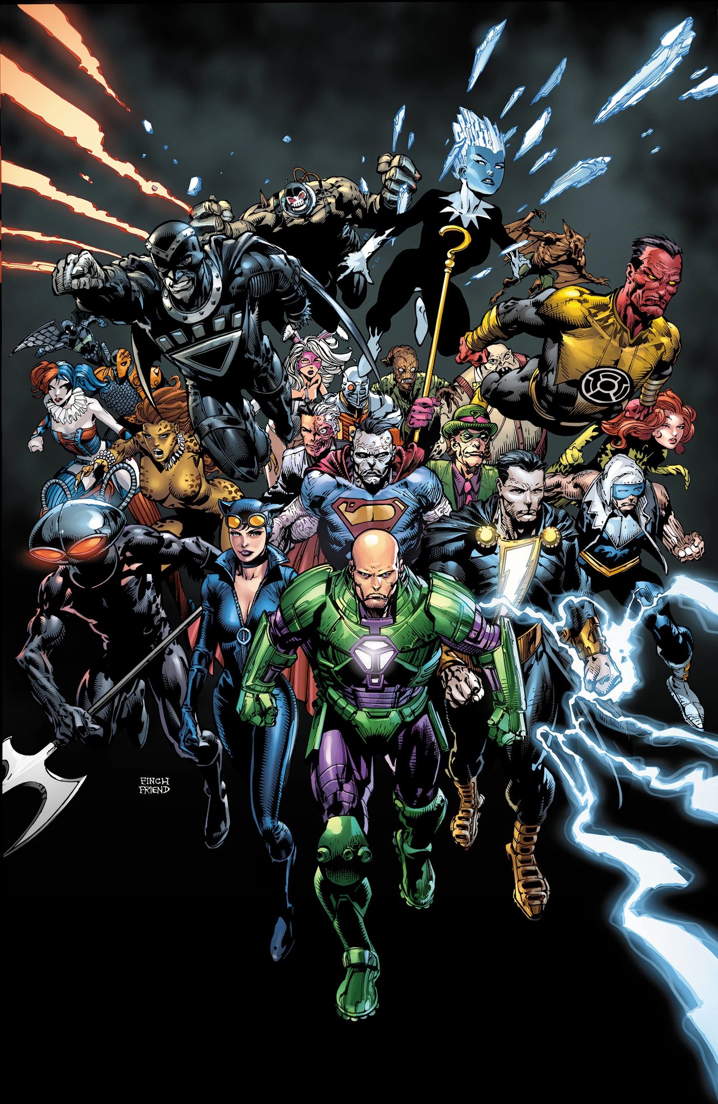 Forever Evil #1 cover, DC's 2013 New 52 crossover