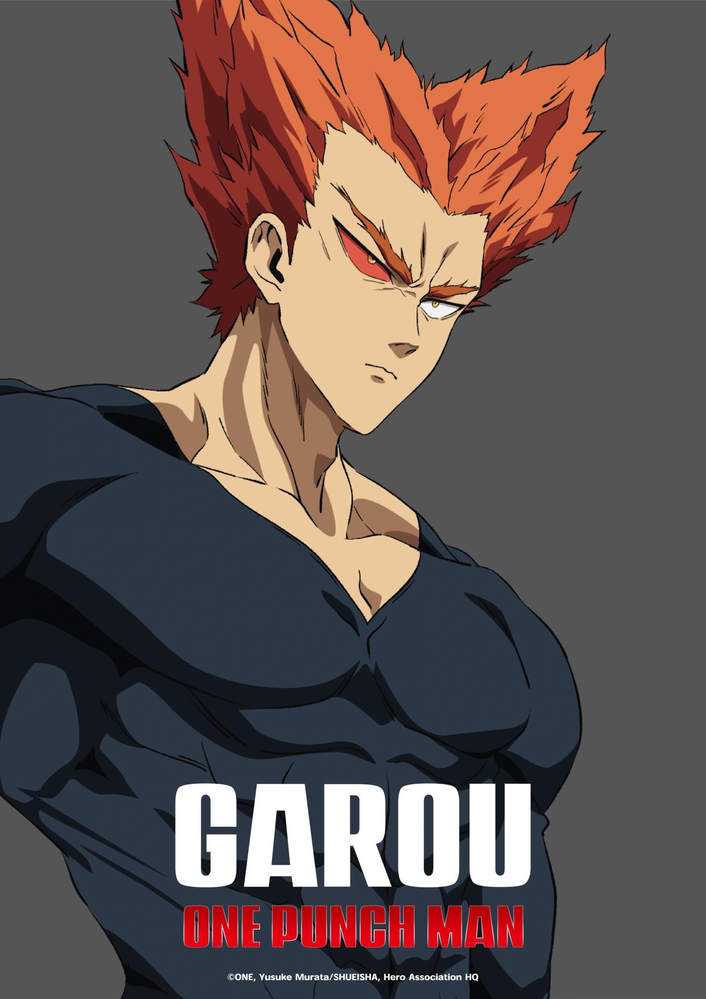 Garou after his transformation into a monster-scale threat