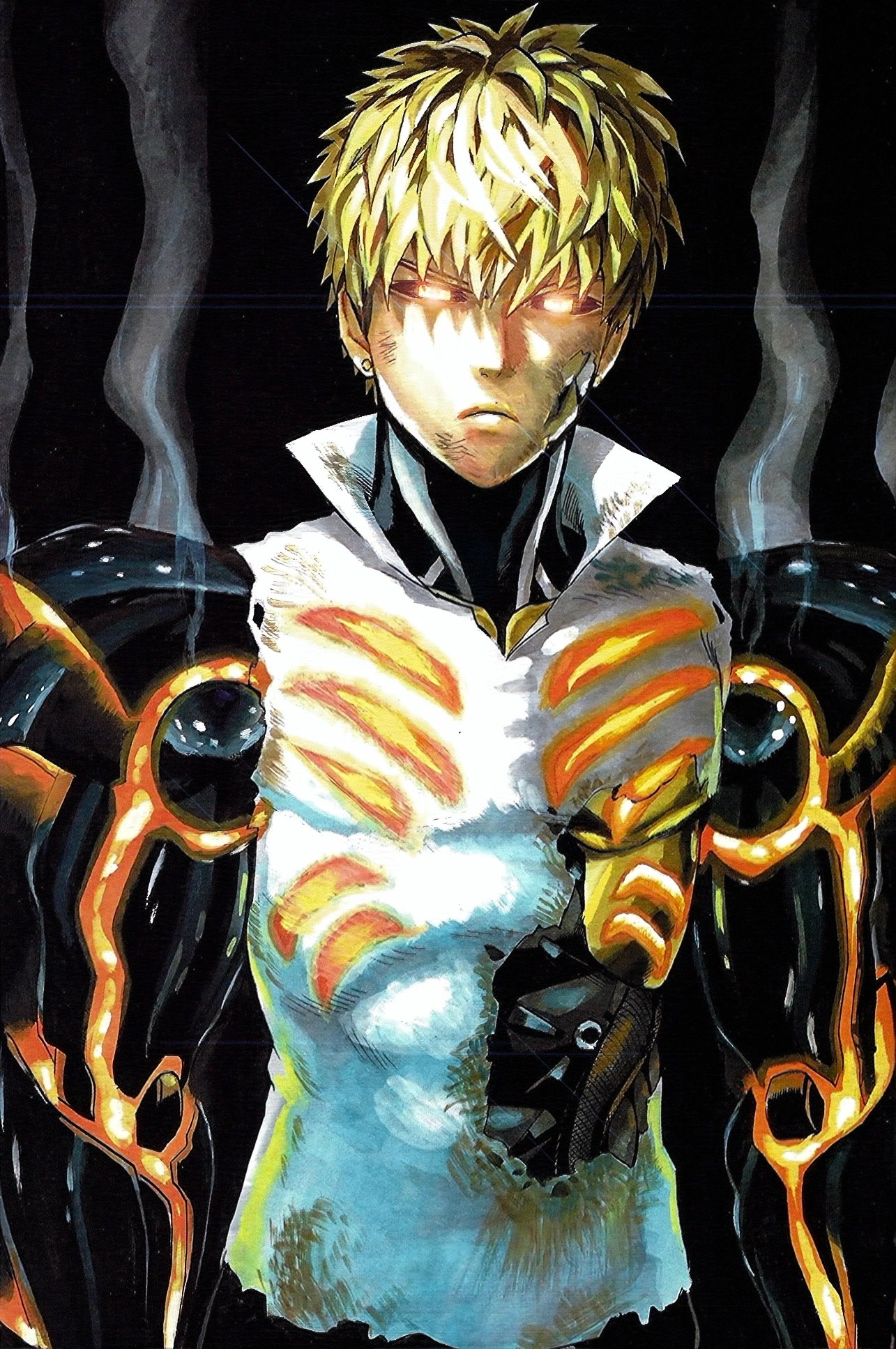 Genos, Saitama's cyborg disciple and an S-Class hero