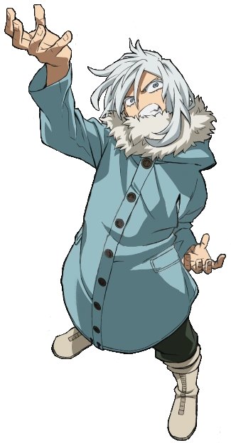Geten, the Meta Liberation Army's ice-manipulating elite fighter