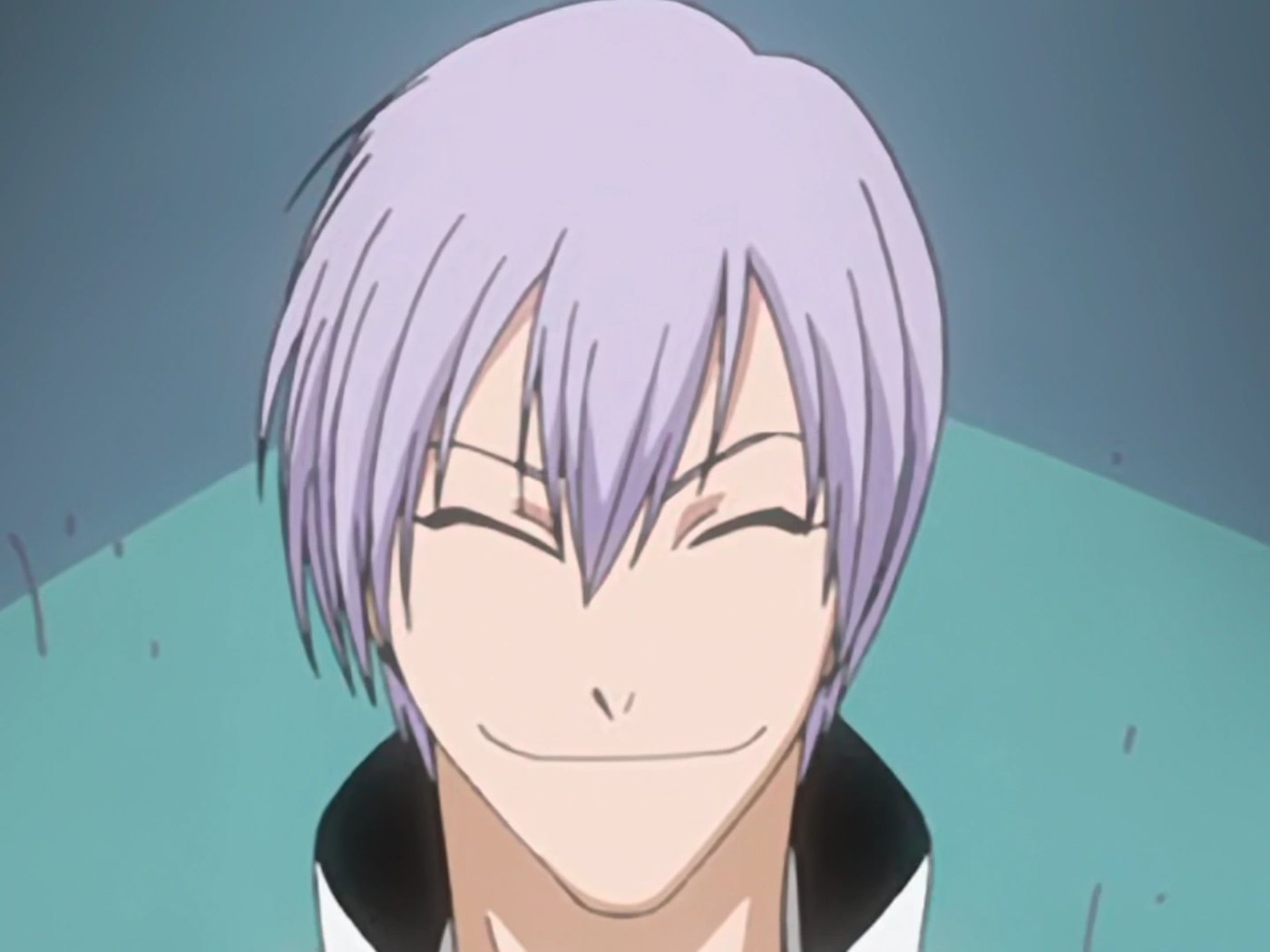 Gin Ichimaru, former captain of the 3rd Division, in Bleach