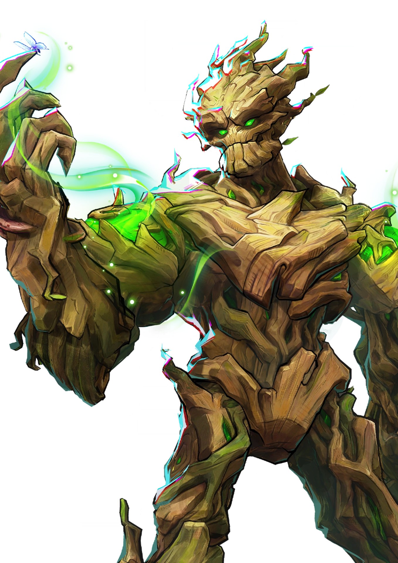 Groot artwork from Marvel Rivals