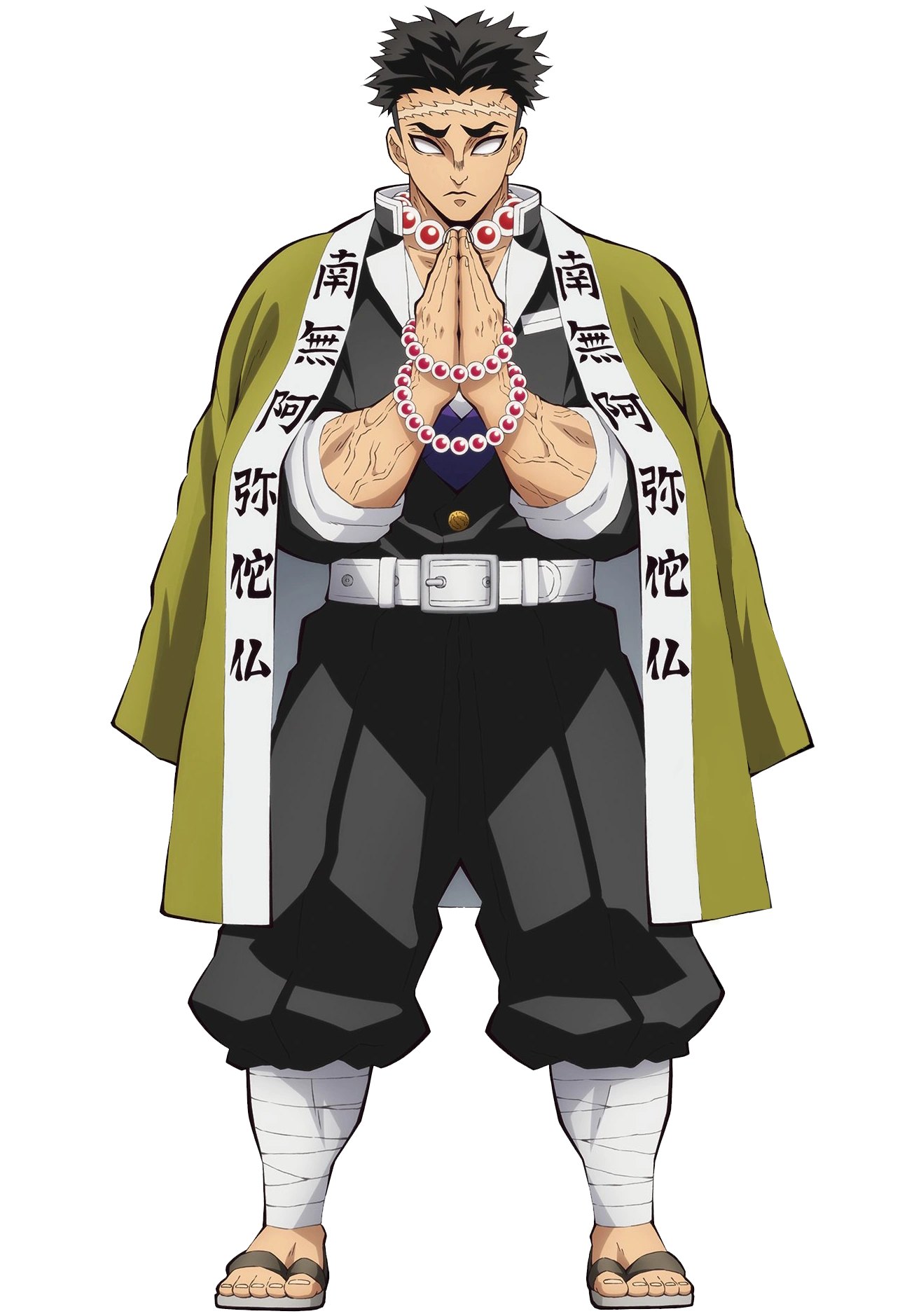 Gyomei Himejima, the blind Stone Hashira of the Demon Slayer Corps