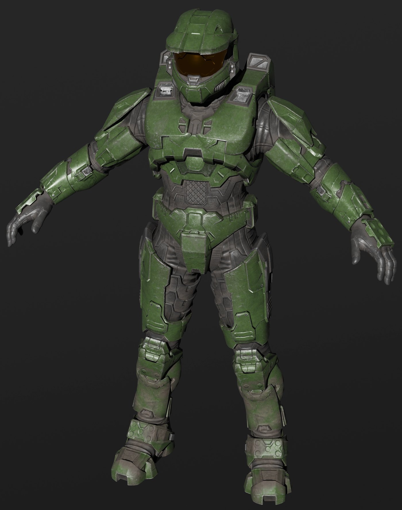 Master Chief from the Halo video game franchise