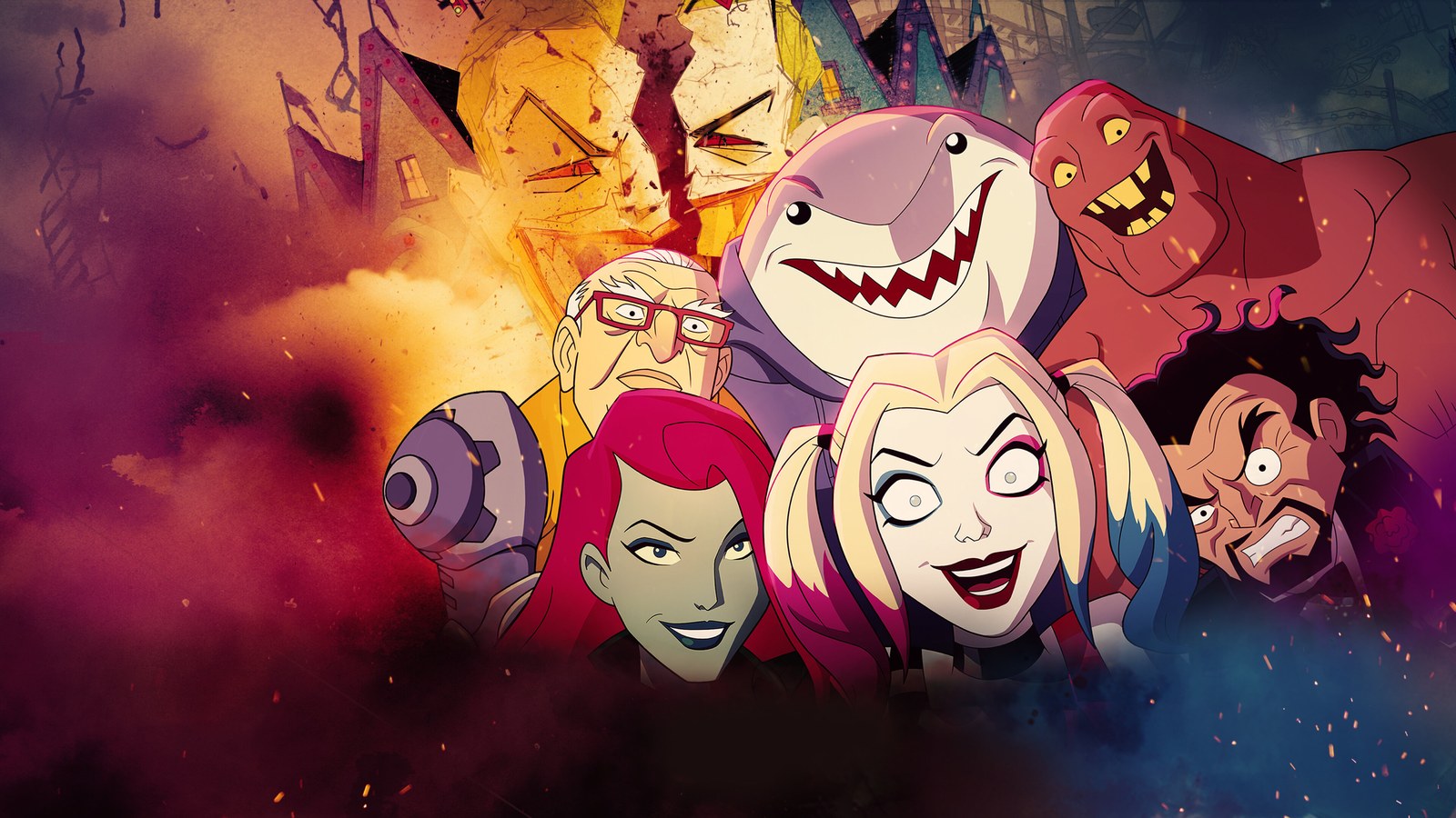 Harley Quinn official trailer art