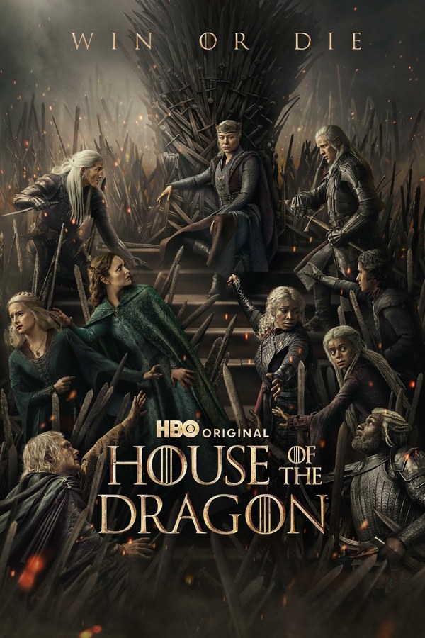 A frame from the official House of the Dragon trailer