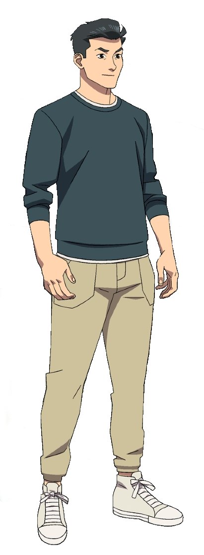 Mark Grayson as Invincible, character render from the Prime Video animated series