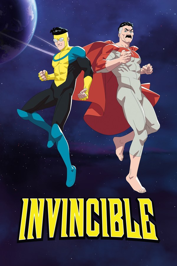 A frame from the official Invincible trailer