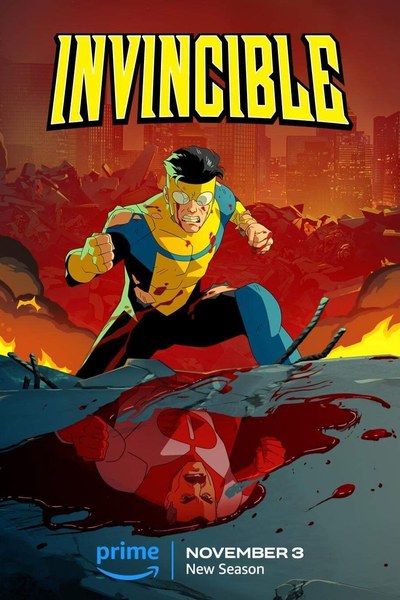 Invincible season 2 poster