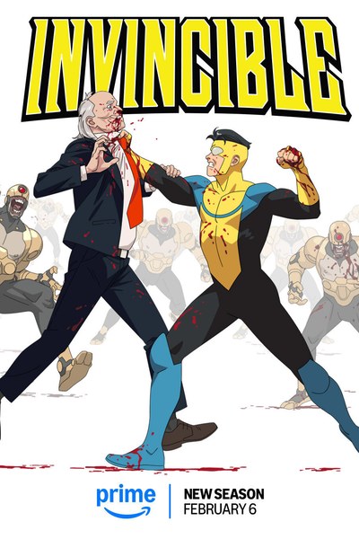 Invincible season 3 poster