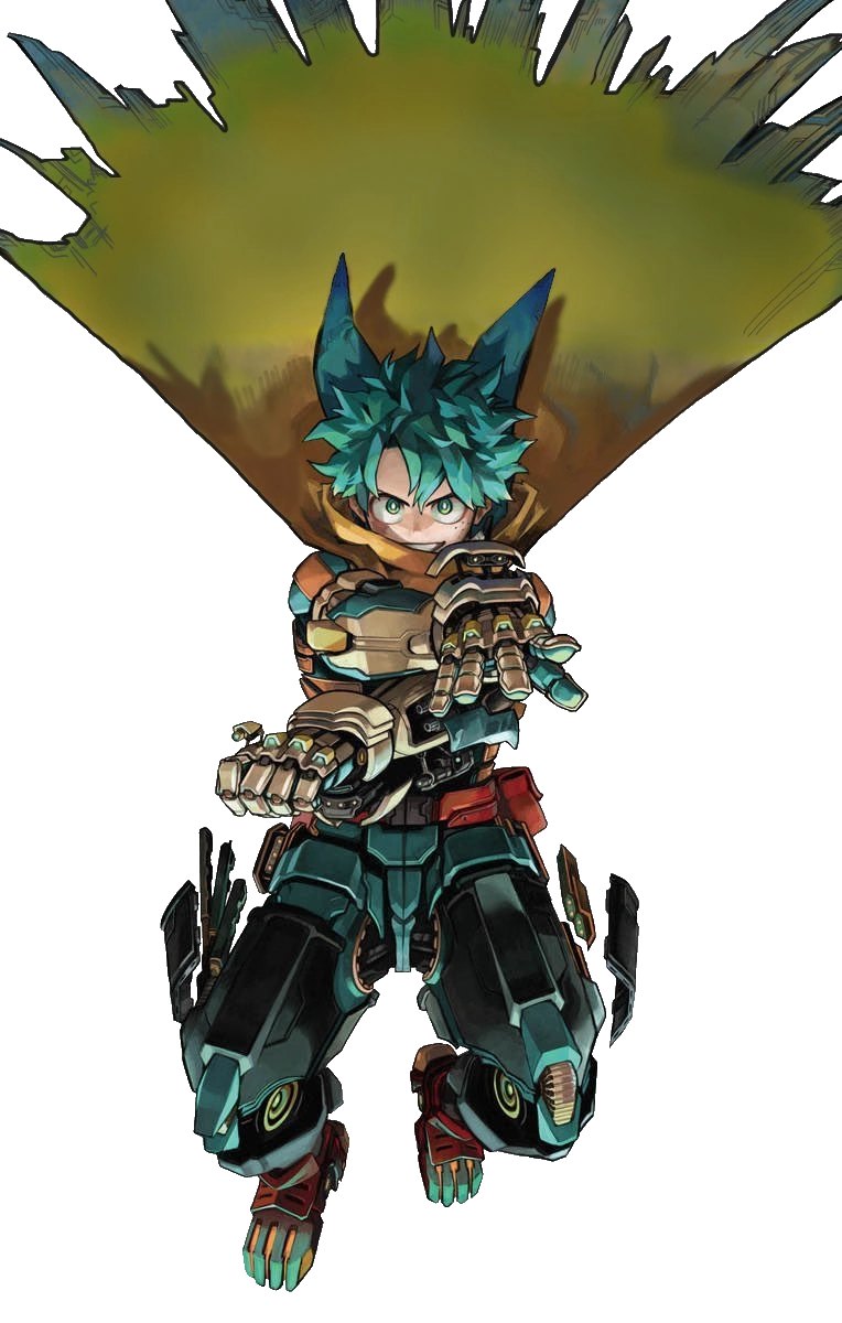 Izuku Midoriya (Deku) in My Hero Academia