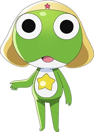 Sergeant Keroro character art from the new Sgt. Frog TV anime