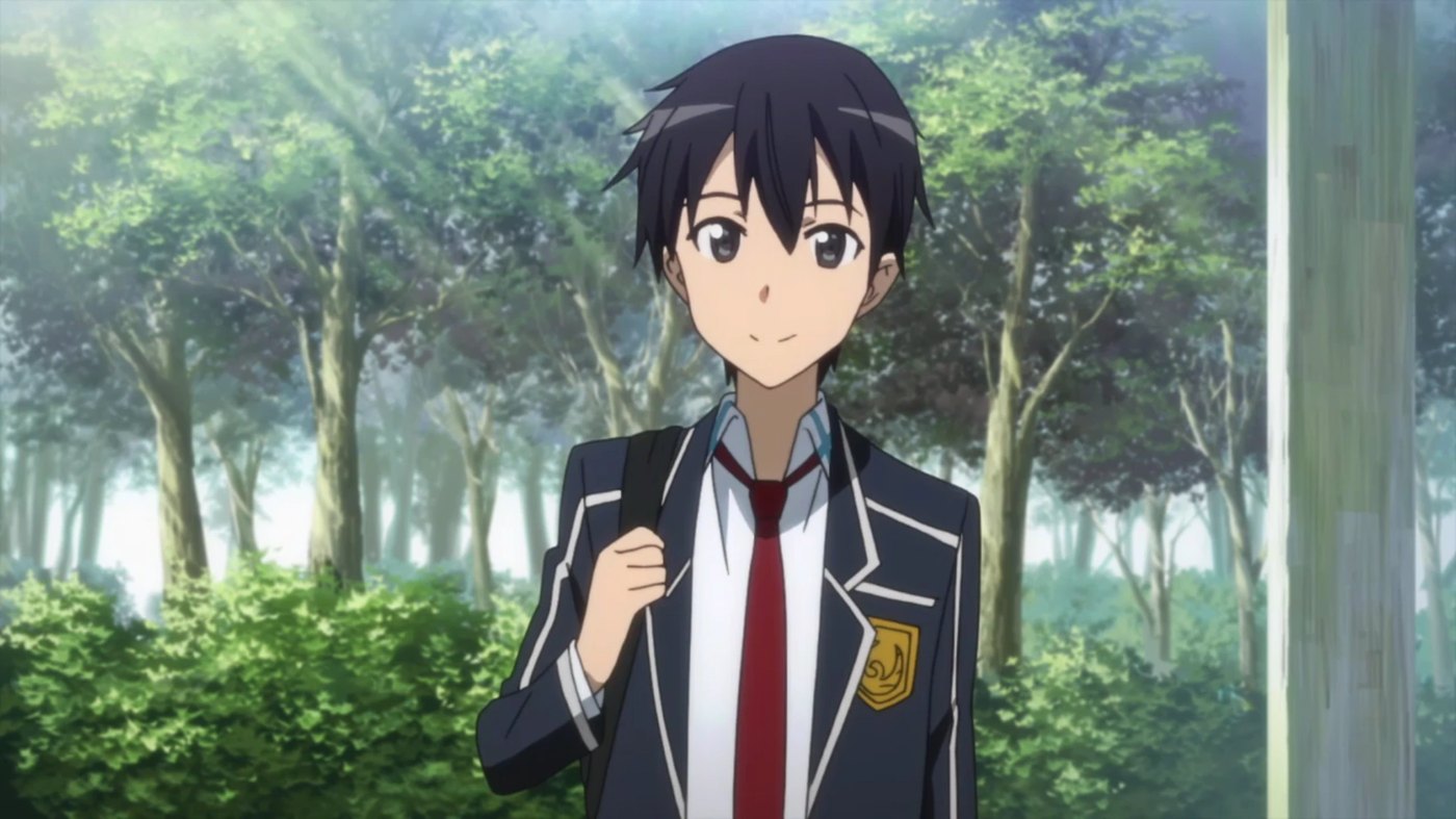 Kirito, protagonist of Sword Art Online