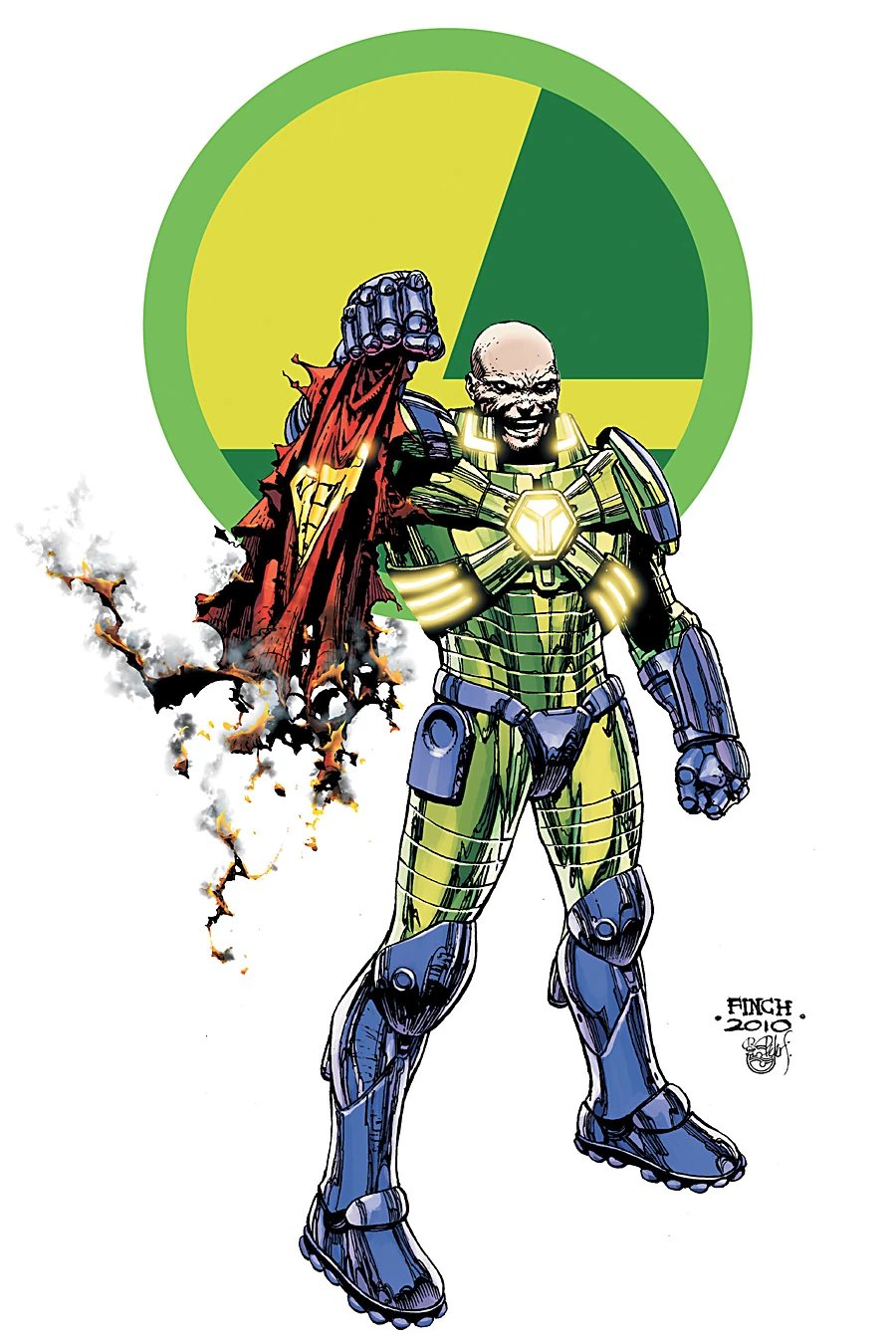 Lex Luthor in his powered battle armor, DC Comics