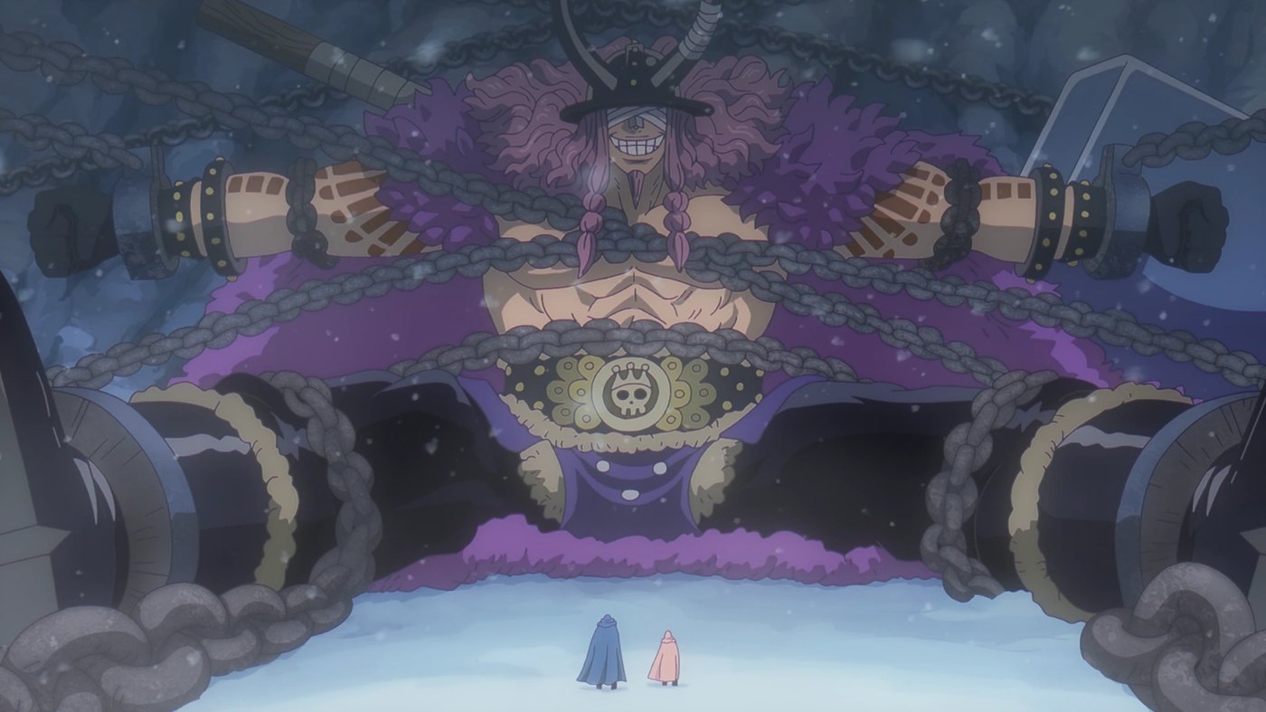 Loki using Hebi Hebi no Mi Model Nidhoggr, One Piece anime