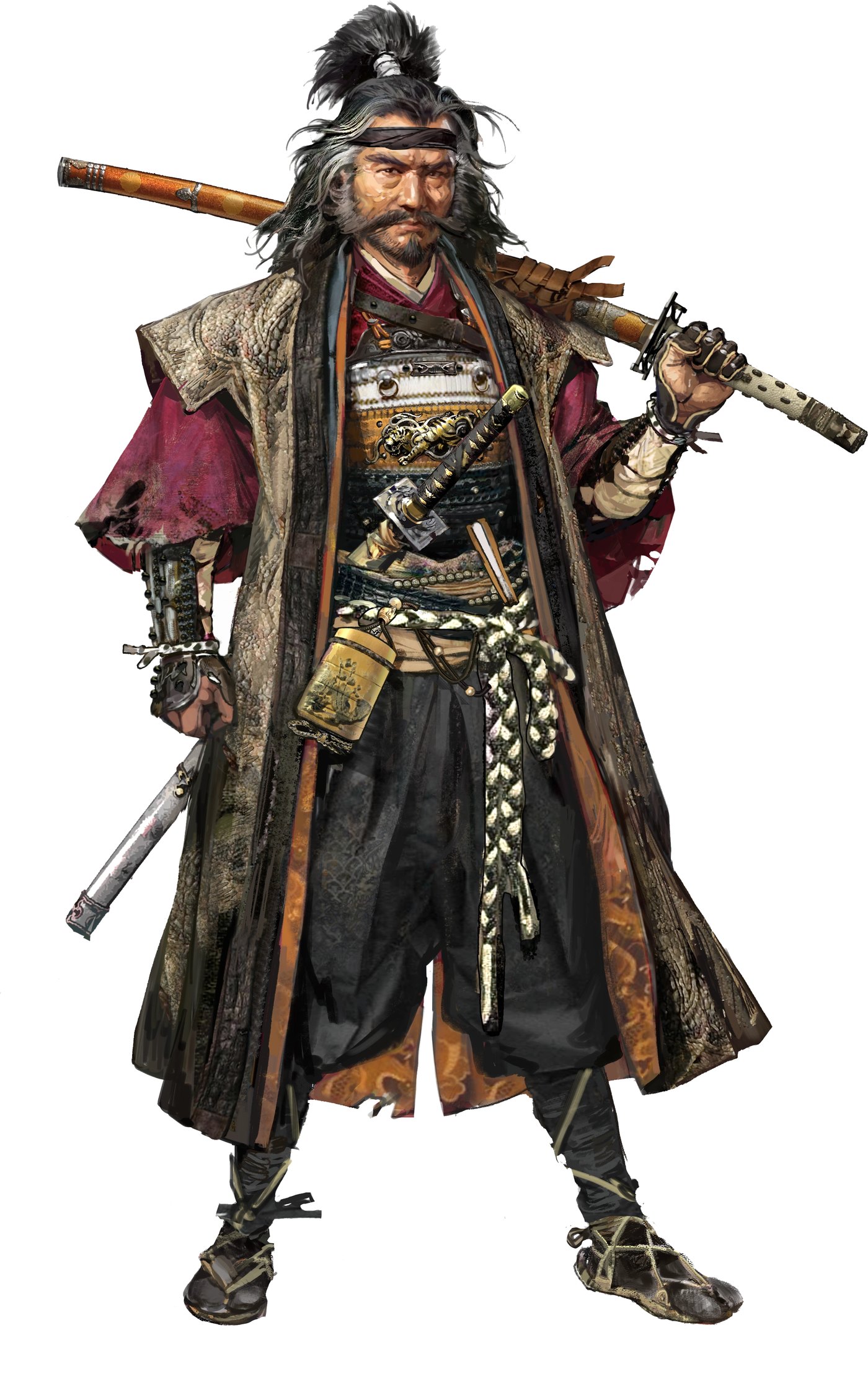Lord Saito, the leader of the Yotei Six in Ghost of Yōtei